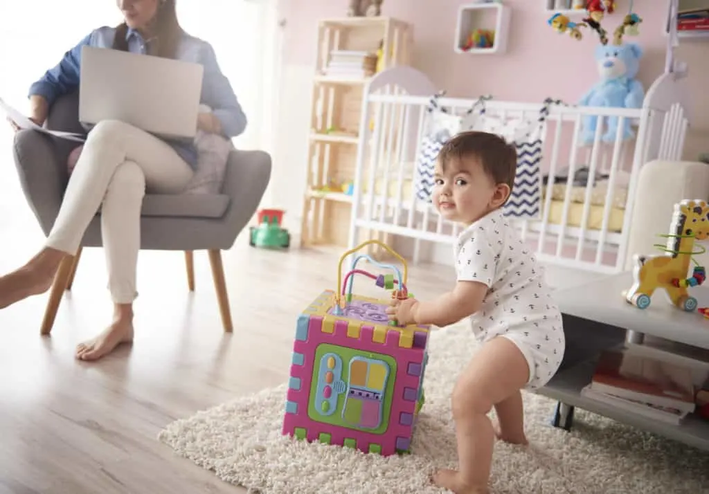 Activity table for infants