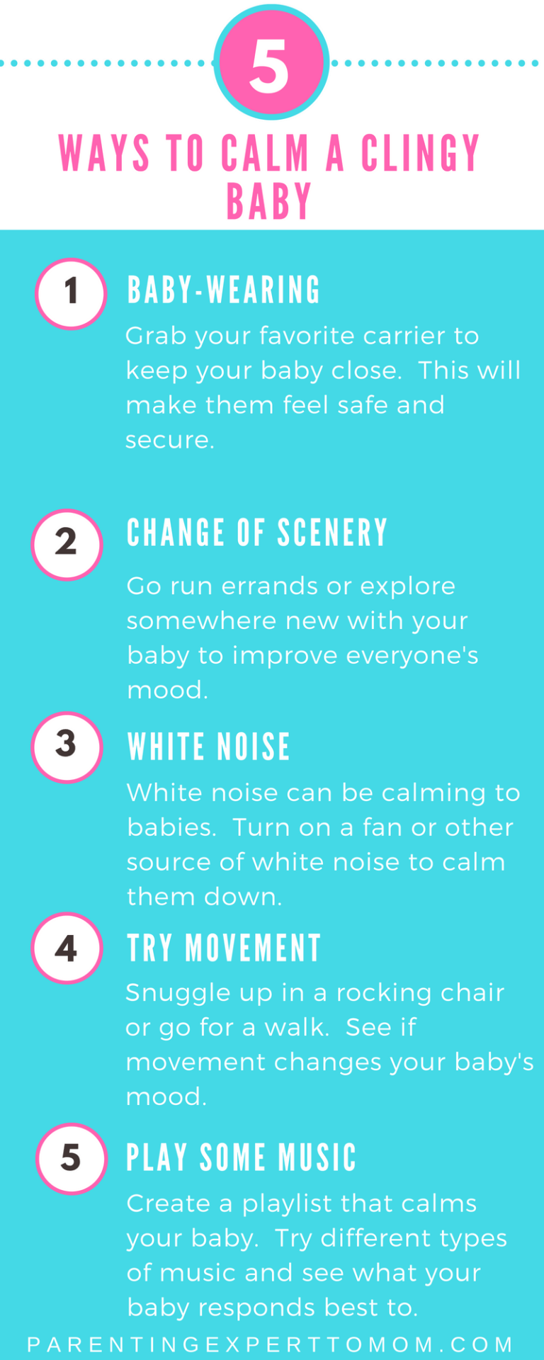 How to Stay Sane With a Clingy Baby