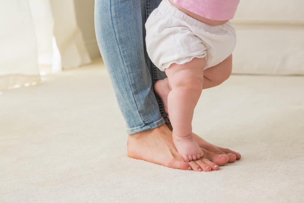 how to help a baby learn to walk