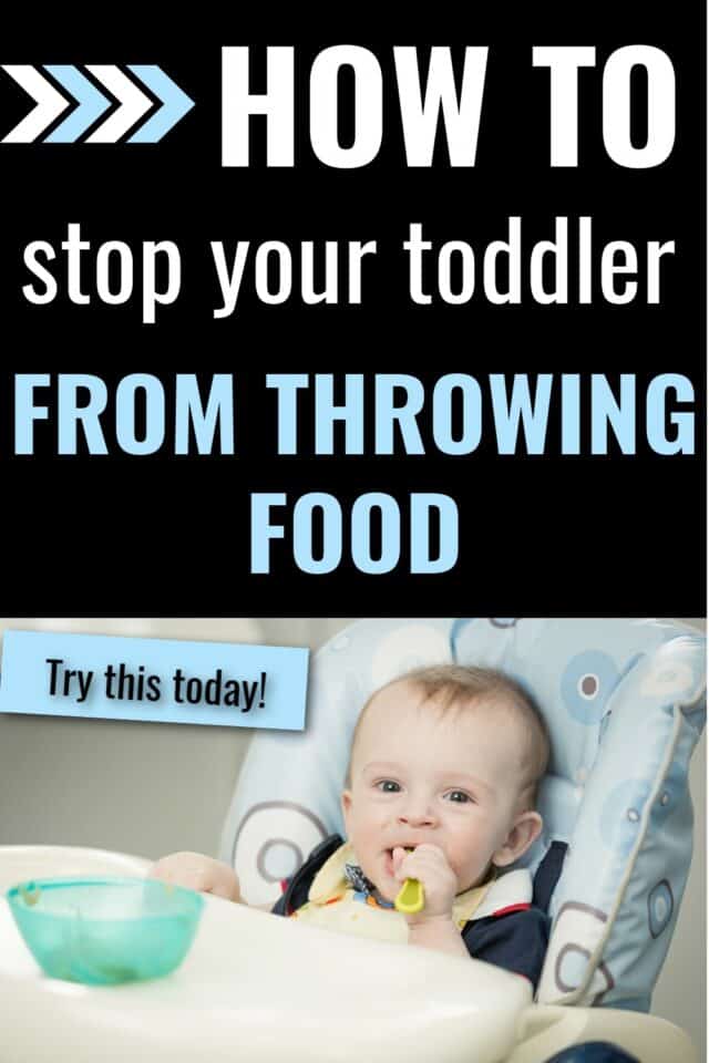 Try this if Your Toddler is Throwing Food!