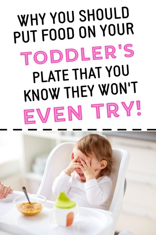 Why I Put Food On My Kid's Plate I Know They Won't Eat